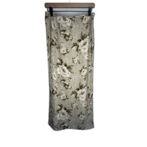 Tiger Mist Sage Floral Maxi Skirt Size XXS